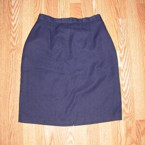 Savion Navy Blue Pencil Skirt 12